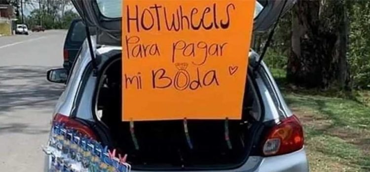 Para pagar su boda vendió su colección de Hot Wheels Para pagar su boda vendió su colección de Hot Wheels