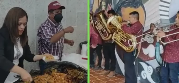 Diputada festeja su cumpleaños con banda en el Congreso de Hidalgo Diputada festeja su cumpleaños con banda en el Congreso de Hidalgo