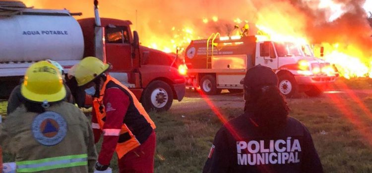 Bomberos sofocaron un Incendio en la Hidalgo
