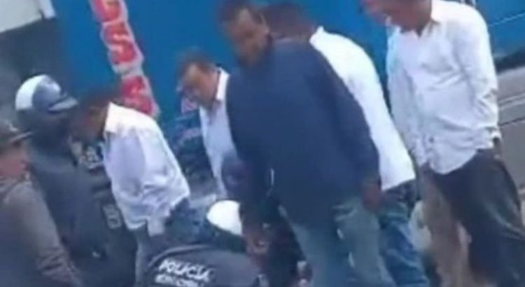 Tráiler atropella a policía de Pachuca