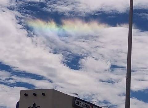 Extrañas nubes aparecen en Pachuca tras sismo