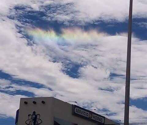 Extrañas nubes aparecen en Pachuca tras sismo