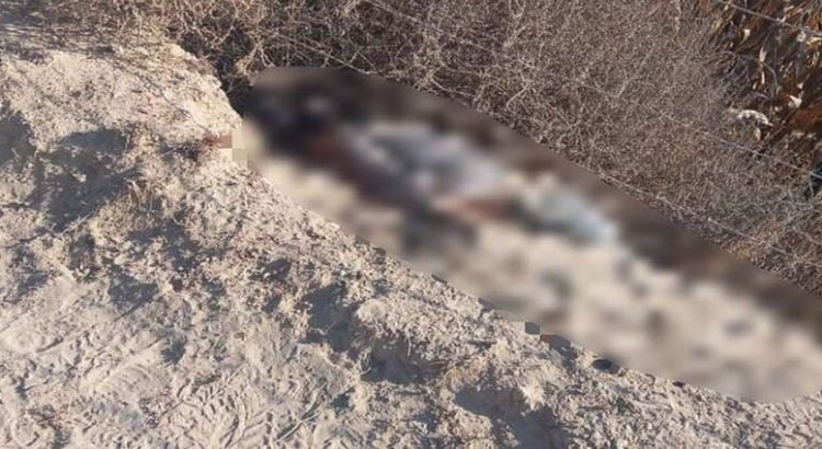 Abandonan en predio el cadáver de un hombre en Hidalgo