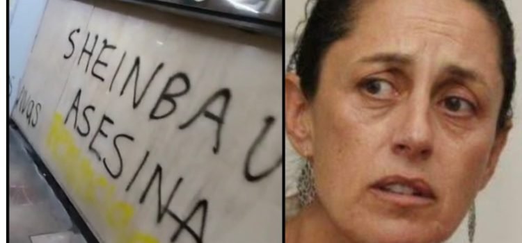 Claudia Sheinbaum es una asesina: Capitalinos