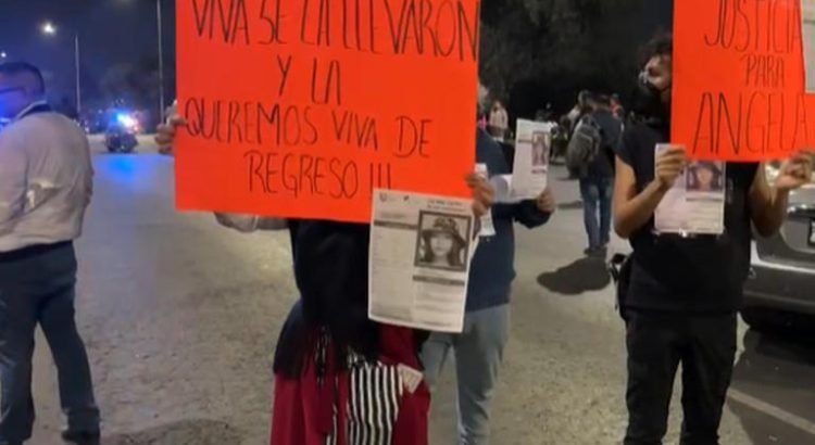 Bloquean la autopista México-Pachuca tras desaparición de María Ángela