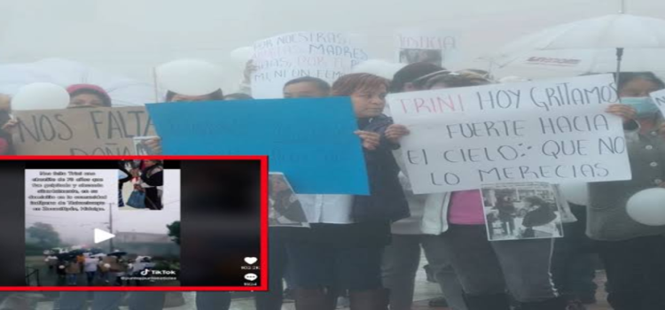 Exige justicia poblado en Hidalgo tras femincidio de anciana