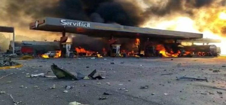 Fatal estallido de una gasolinera en Hidalgo