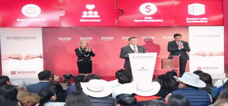 Menchaca presenta PED que da soluciones a viejos problemas de Hidalgo