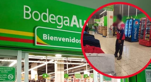 Hombre amenaza con suicidarse en Aurrera de Pachuca