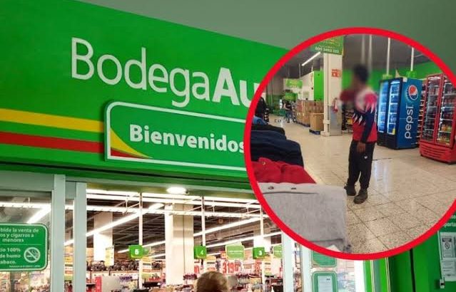 Hombre amenaza con suicidarse en Aurrera de Pachuca