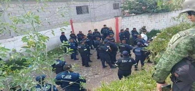 Policías de Hidalgo y el Edomex riñen por cargamento asegurado