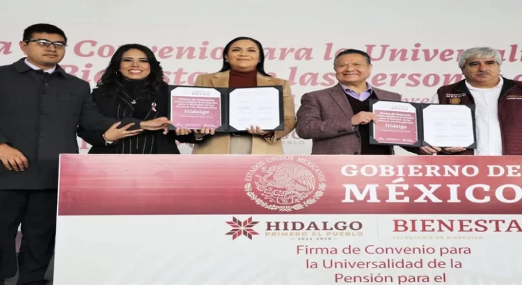 Llega a Hidalgo pensión universal para personas con discapacidad