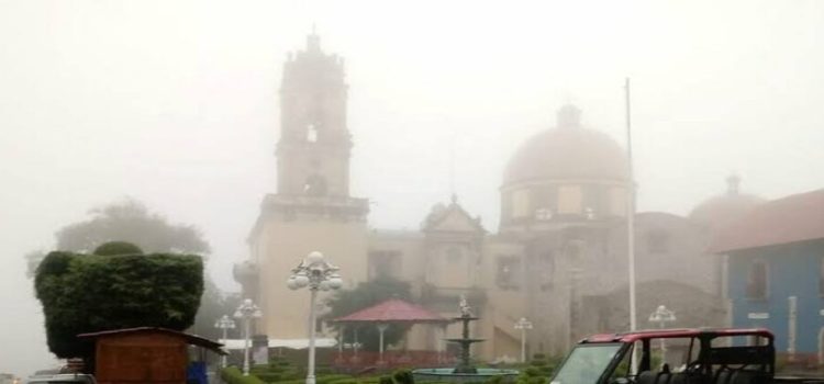 Fin de semana con temperaturas de 0 grados en Hidalgo