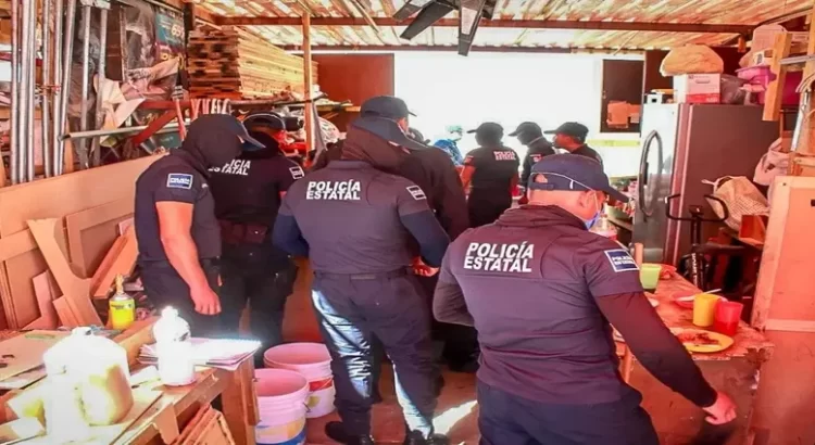 Aseguran drogas y armas en Ceresos de Hidalgo