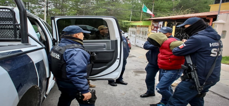Capturan a ‘El Changuito’ presunto líder de una célula delictiva