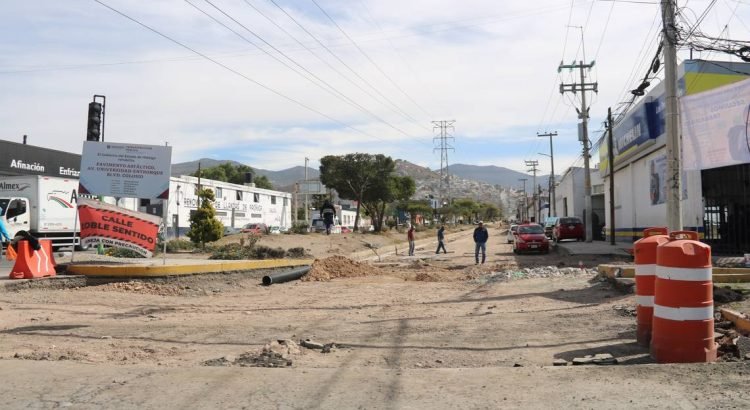 Por escasez de asfalto, leve retraso en pavimentaciones de Pachuca