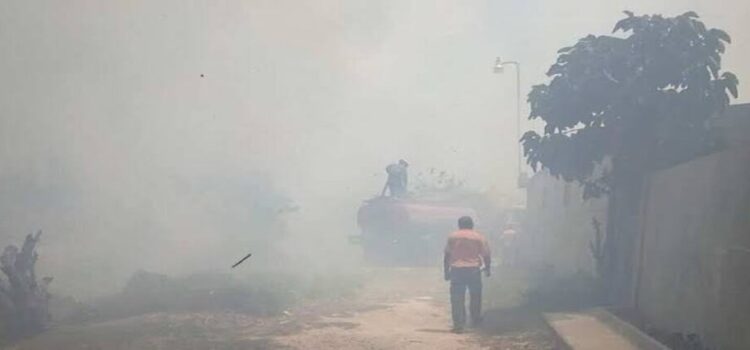 Reportan 12 incendios en dos semanas en municipios de la Huasteca