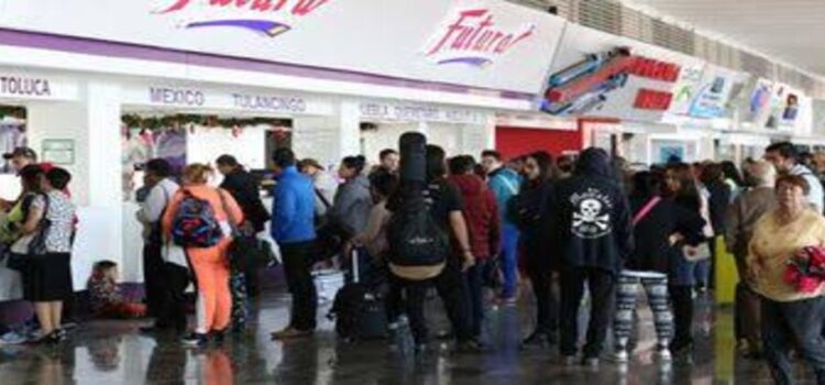 Aumenta en 25% el número usuarios de la Central de Autobuses de Pachuca