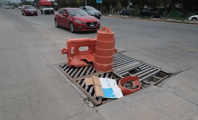 Se agrava problema de alcantarillas abiertas en Pachuca