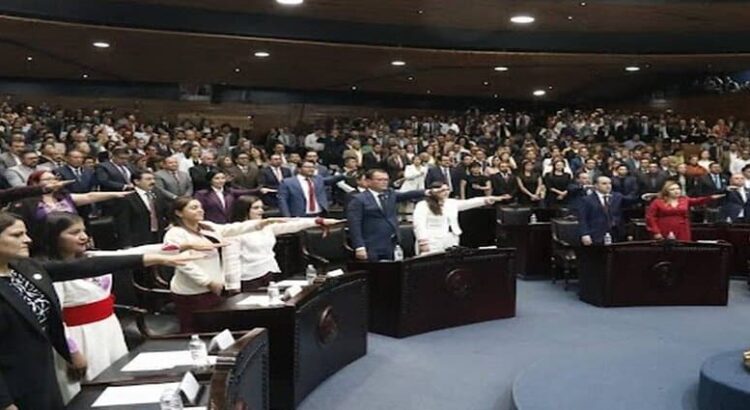 Rinden protesta los nuevos diputados del Congreso de Hidalgo