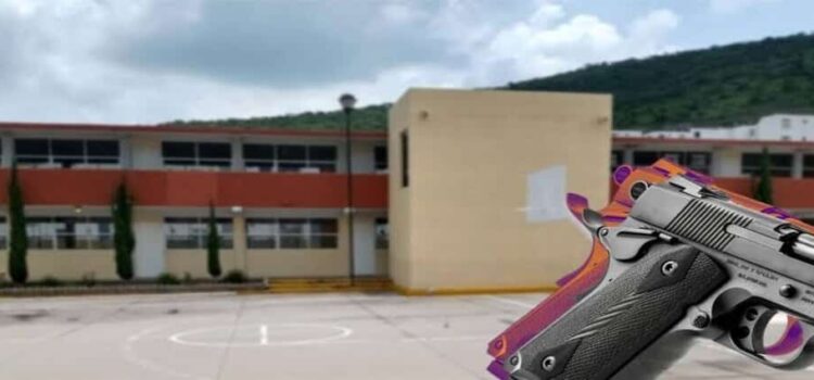 Estudiantes llevan pistolas de balines a secundaria Hidalgo