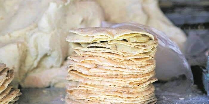 Kilo de tortillas sube de precio en Pachuca