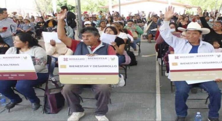 Proyecta Hidalgo 100 mil personas dentro de la Pensión Mujeres Bienestar