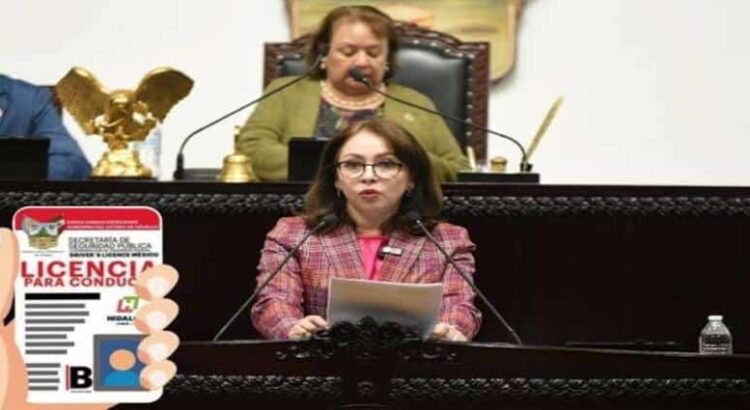 Busca diputada de Hidalgo, establecer licencias de conducir permanentes