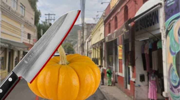 Apuñalan a empleado de tienda en Pachuca en pleno Halloween