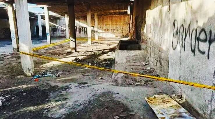 Encuentran cadáver de hombre en situación de calle en construcción abandonada de Pachuca