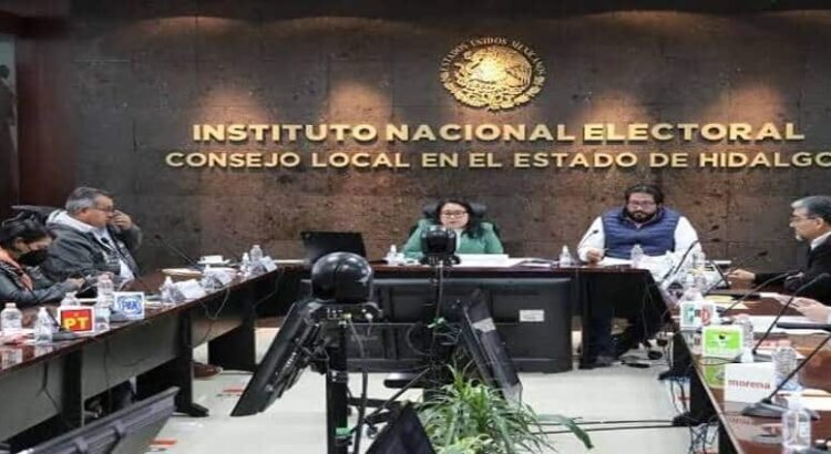 INE da seguimiento a elecciones extraordinarias en Hidalgo