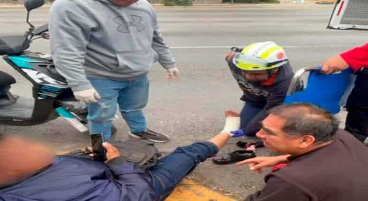 Policías disparan contra automovilista que se fugó tras accidente vial en Hidalgo