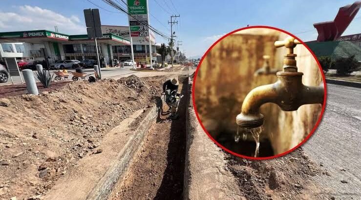 Dos sectores de Pachuca estarán sin agua por obras de infraestructura en acueducto
