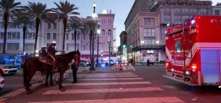 Muere sospechoso de atropellamiento masivo en Nueva Orleans