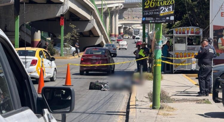 Ciclista muere atropellado en la Supervía Colosio de Pachuca; conductor huye