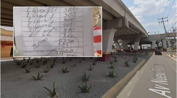 “Queman” a taquería de Pachuca por cobrar 3 mil pesos en cuenta