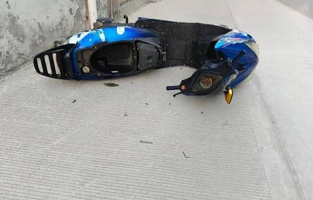 Muere joven motociclista por accidente en Pachuca