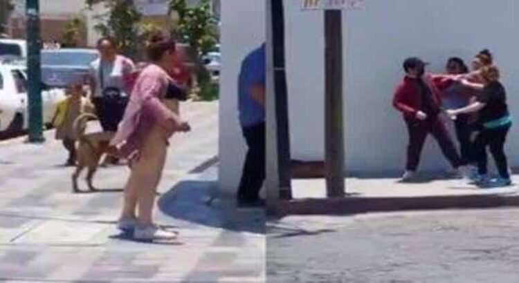 Mujer semidesnuda agrede a transeúntes en Hidalgo