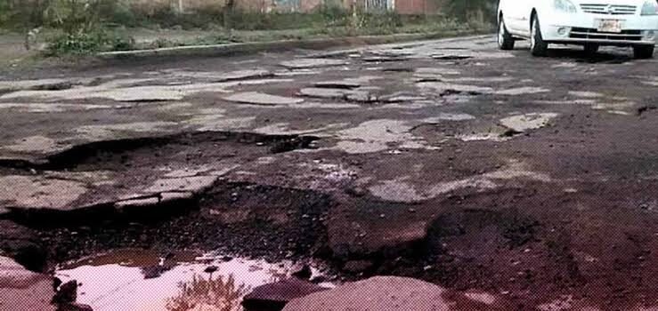 Detectan 72 calles de Pachuca totalmente destruidas por los baches