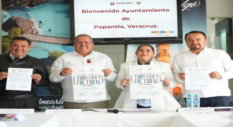 Firma de colaboración entre Hidalgo y Papantla