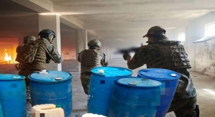 Huachicoleros agreden a militares en bodega de Hidalgo