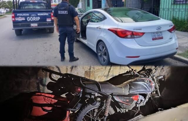 Recuperan en Pachuca auto y moto robados gracias a patrullajes y denuncias