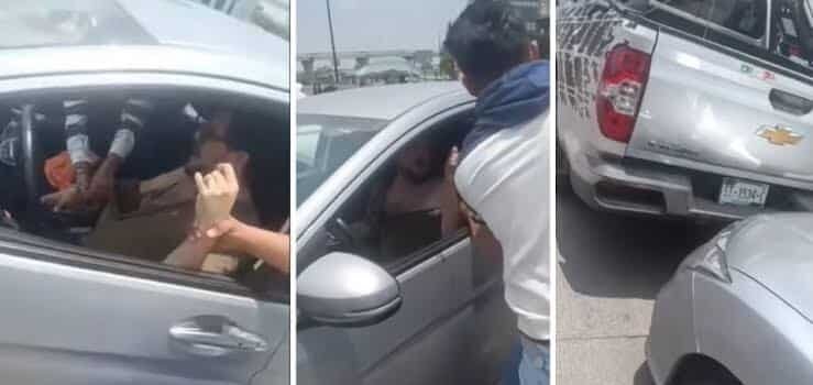 Hombre resulta herido con arma blanca tras riña por percance vial en Pachuca