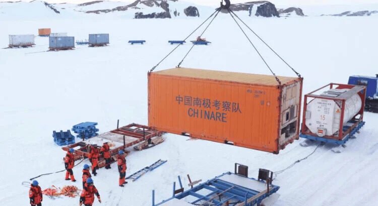 China parte hacia la Antártida en busca de pistas sobre el cambio climático