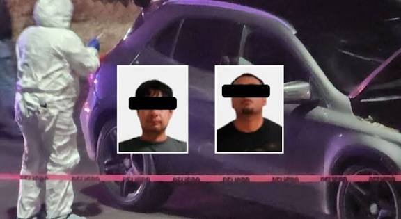 Detienen a 2 presuntos implicados en homicidio de un hombre en Pachuca