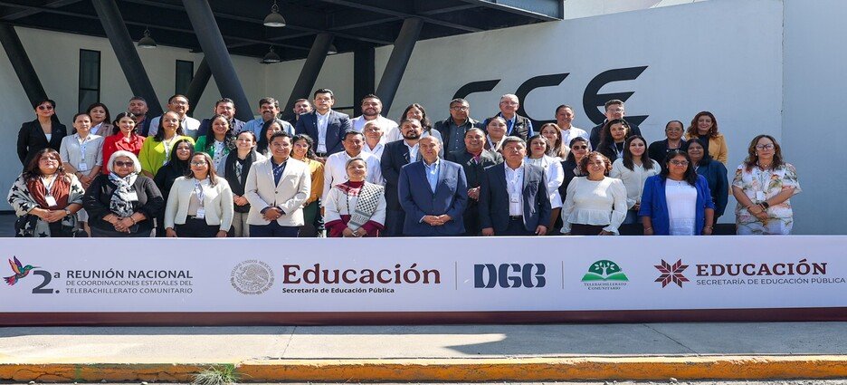 Hidalgo reúne a las 32 entidades para fortalecer el Telebachillerato Comunitario